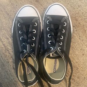 Black Chuck Taylor - Worn once. EUC. Size 1.5